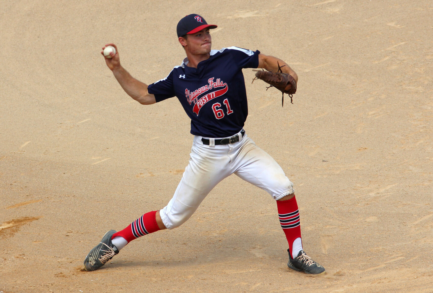 Chippewa Falls Post 77 senior legion baseball vs Superior Post 435 7-19-22